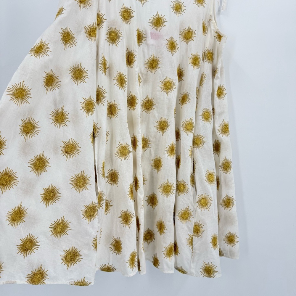 Solid & Striped The Jesse Embroidered Sun Mini Dress Size S - Picture 10 of 15